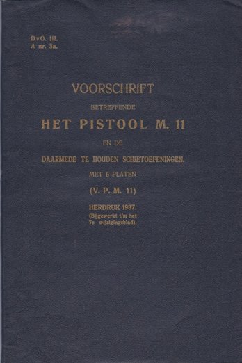 Cover of 1937 Batavia-Centrum M.11 instruction manual