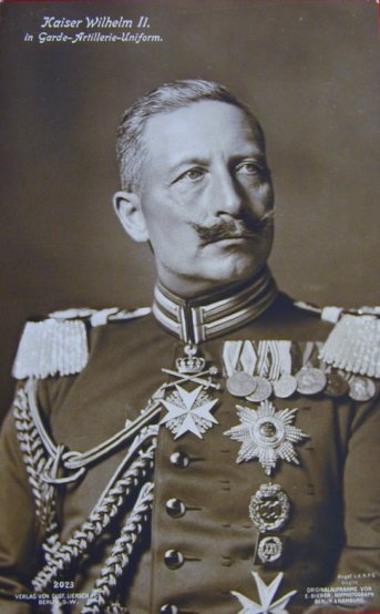 Kaiser Wilhelm II In Garde-Artillerie-Uniform