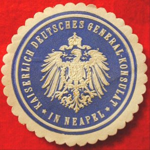 Kaiserlich Deutsches General-Konsulat seal