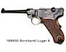 1899/00 Borchardt Luger 6, left side