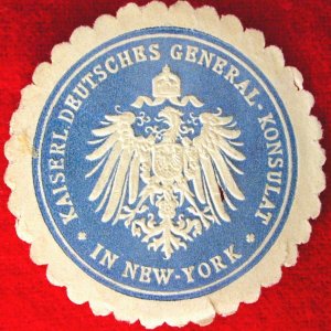 Kaiserliche Deutsches General Konsulat - In New York
